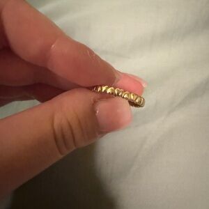 Gold James Avery Heart Ring